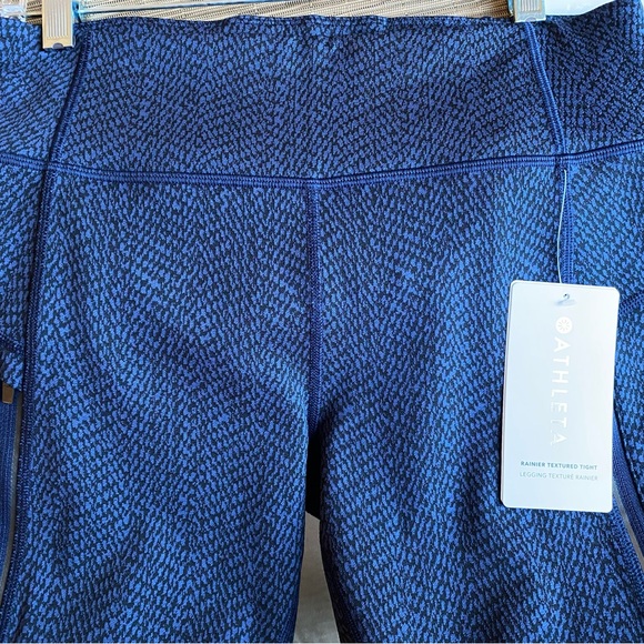 Athleta Rainer Herringbone Tight Leggings Sz M NWT - Picture 2 of 4